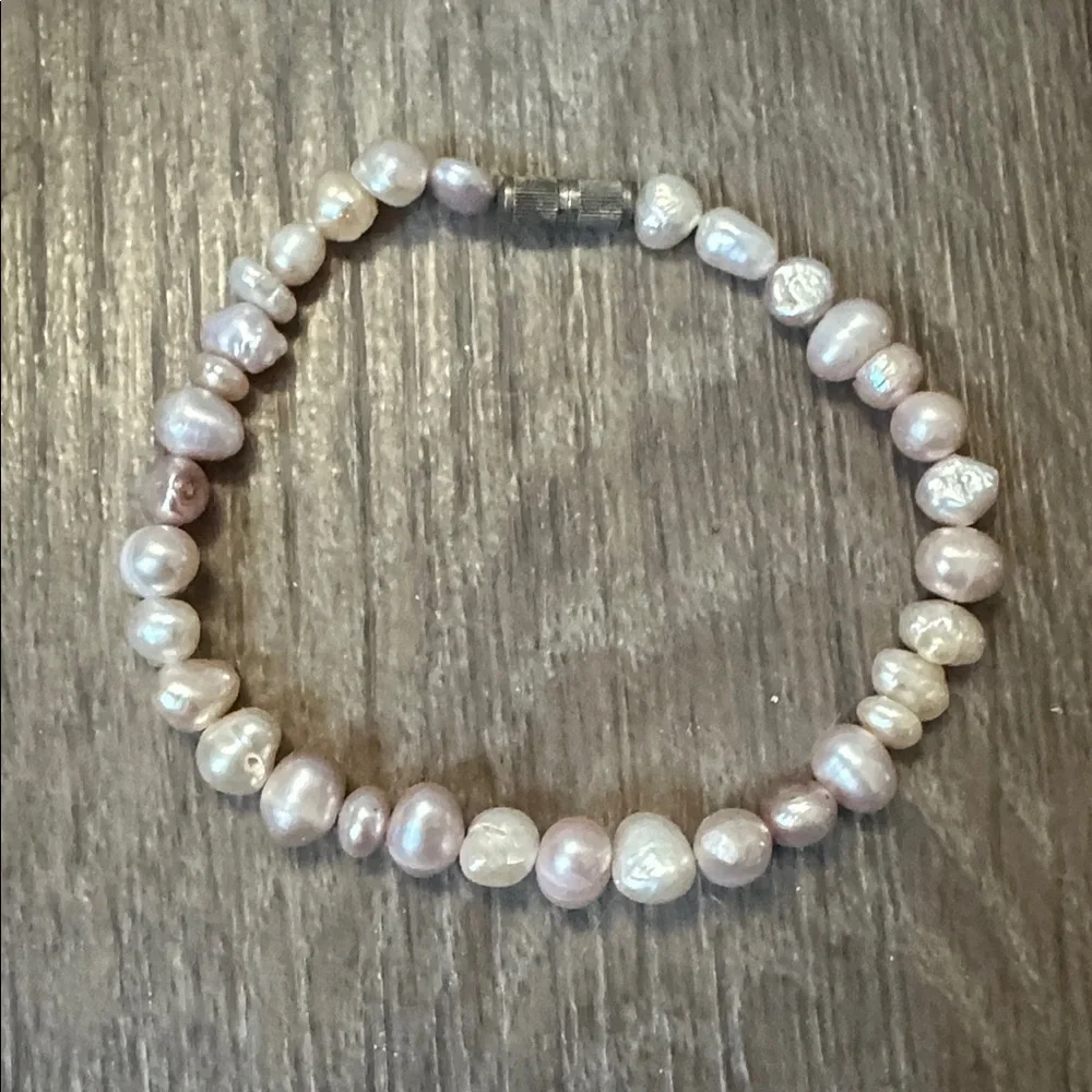 Freshwater Baroque Pearl Bracelet, 7 inches